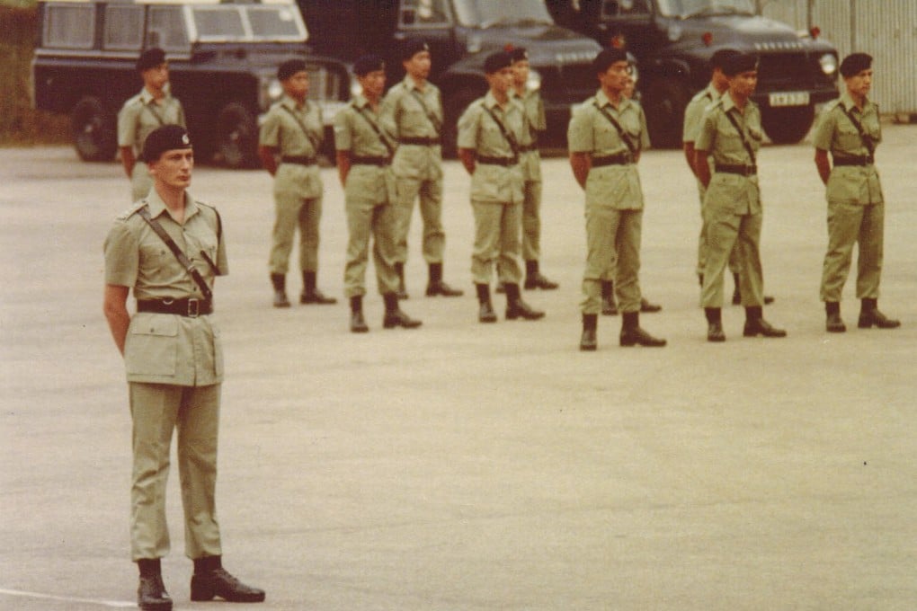 Chris Emmett (left) takes part in a Police Tactical Unit exercise.