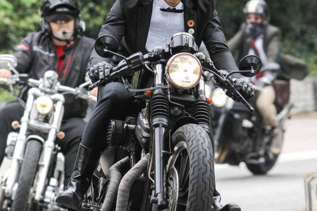 Participants in last year's Distinguished Gentleman's Ride. Photo: Rupert Procter