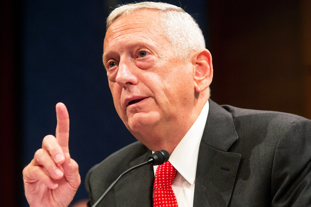 Retired marine General James Mattis, told the House of Representatives Intelligence Committee a blanket prohibition on ground combat was tying the military's hands. Photo: AFP