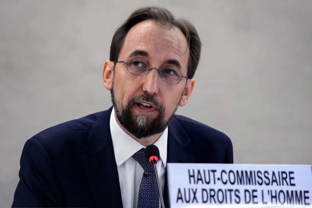 UN's human rights chief Zeid Ra'ad Zeid al-Hussein says deliberately ramming a boat full of hundreds of defenceless people amounts to mass murder in the Mediterranean.