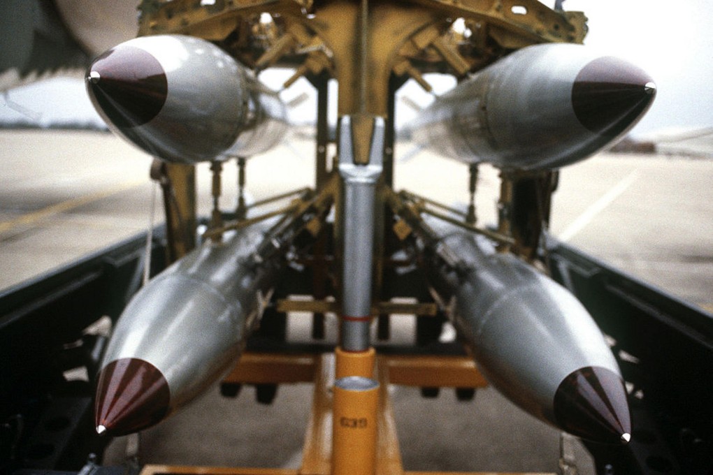200 US B61 nuclear bombs are in Europe. Photo: SCMP Pictures