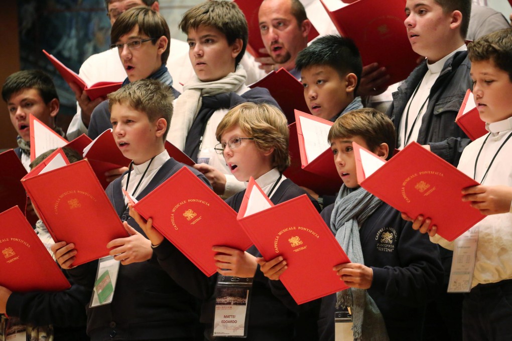 Schoolboys take front row in one of the oldest religious choirs in the world: the Vatican's Sistine Chapel Choir, also known as the Pope's personal choir. A Hong Kong audience of 2,000 last night got to hear their voices for themselves.