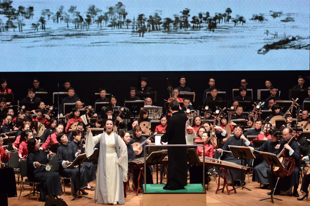 Soprano Zheng Peiqin of the Zhejiang Song and Dance Theatre.