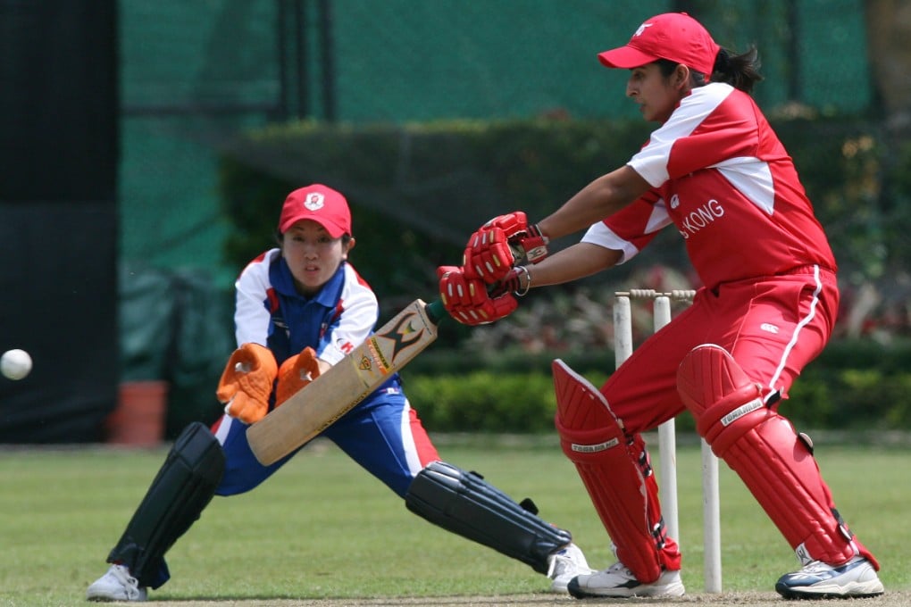 Keenu Gill starred with the bat for Hong Kong's women's cricket team, who face Sri Lanka in last eight. Photo: K.Y. Cheng