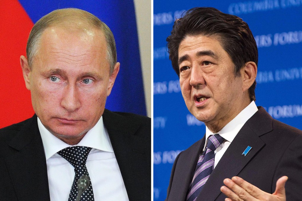Japan is now seeking to arrange for Putin to visit next spring or later, depending on the state of ties between Russia and the United States. Photos: AFP, Reuters