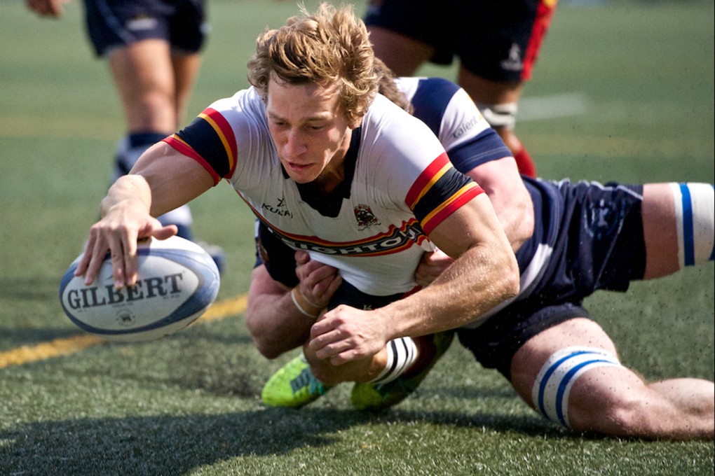 Tom McQueen starred for HKCC last season. Photos: HKRFU