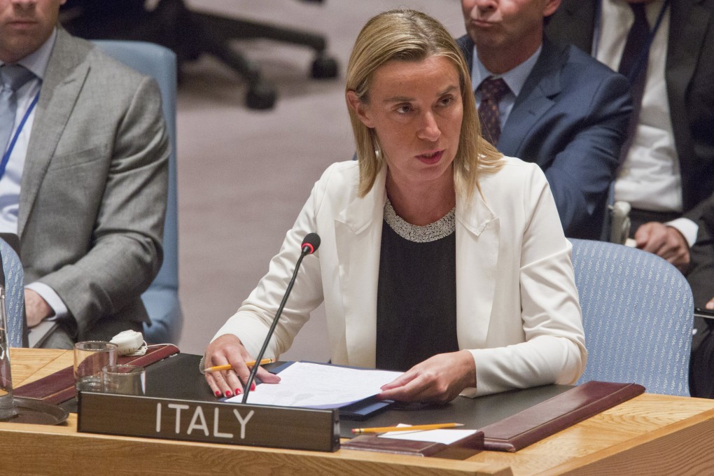 Italy's Foreign Minister Federica Mogherini went on an Erasmus exchange in Aix-en-Provence, France. Photo: AP