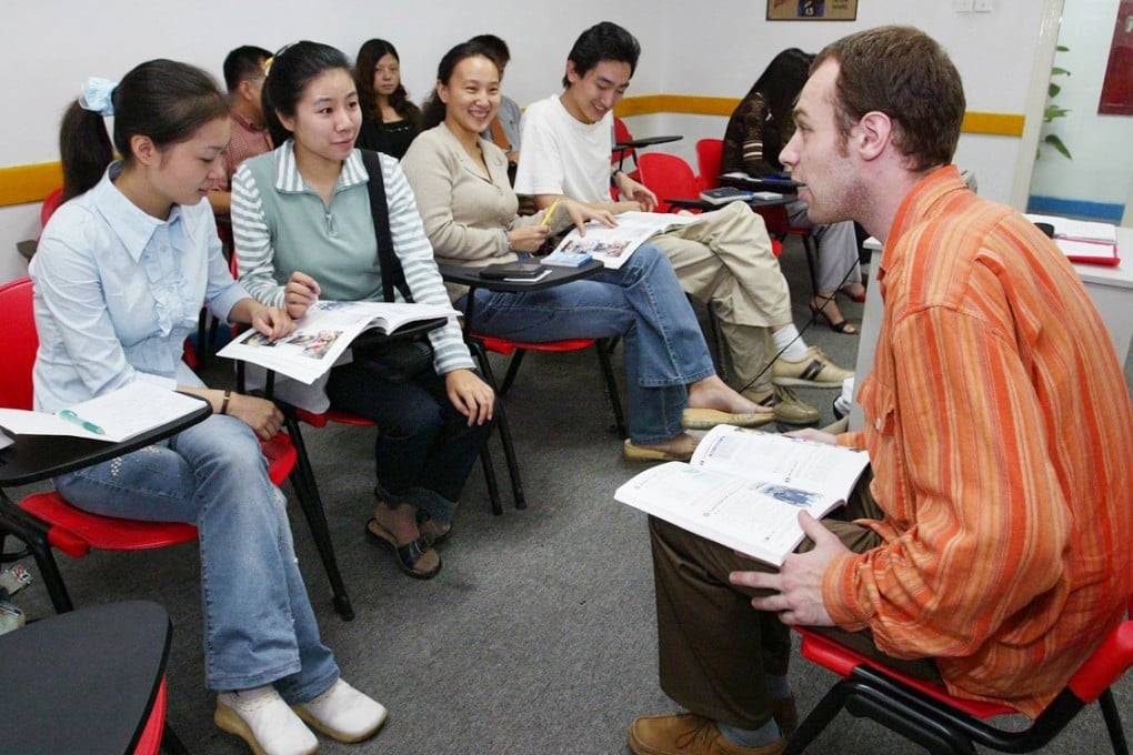 For some private schools and language institutes, teachers are determined to be good not by what they know, but how popular they are with students.