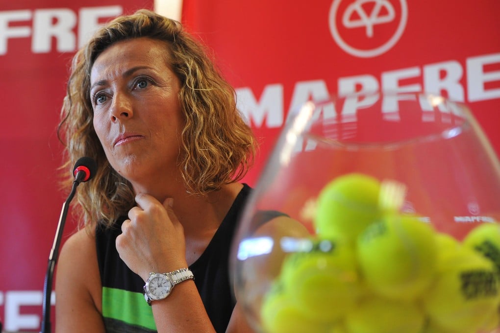 Gala Leon Garcia is Spain's first female Davis Cup captain. Photos: AFP