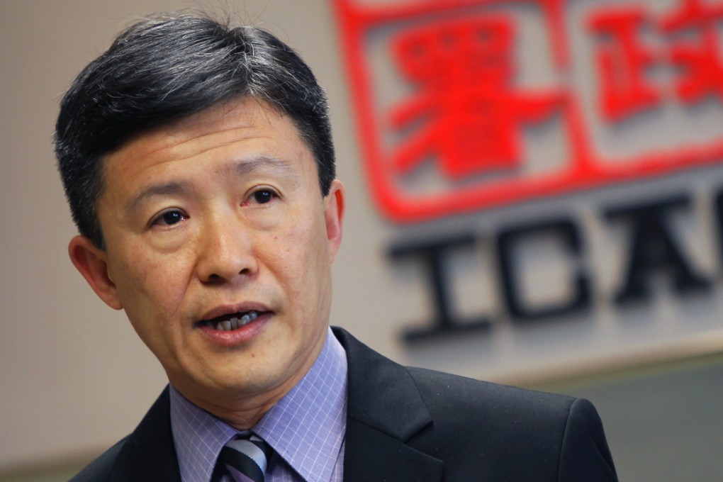 ICAC commissioner Simon Peh is visiting Guangzhou and Shenzhen during his five-day trip, which began in Beijing on Monday.
