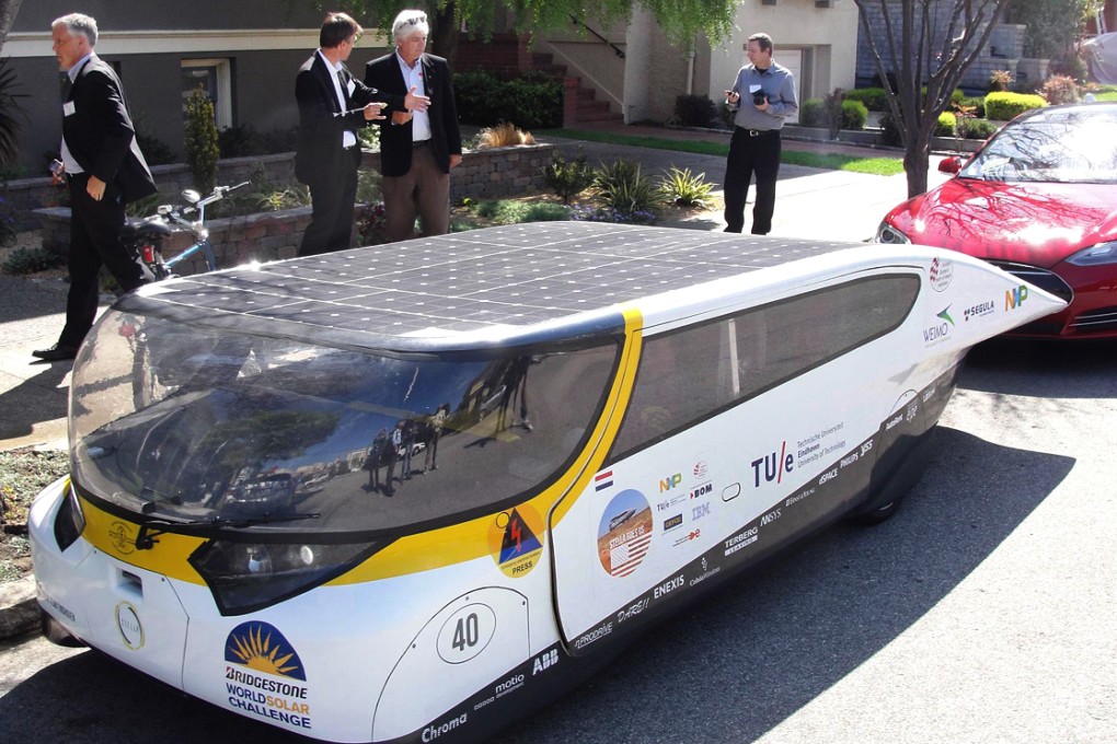 "Stella" can go 800km at up to 130km/h. Photo: AFP