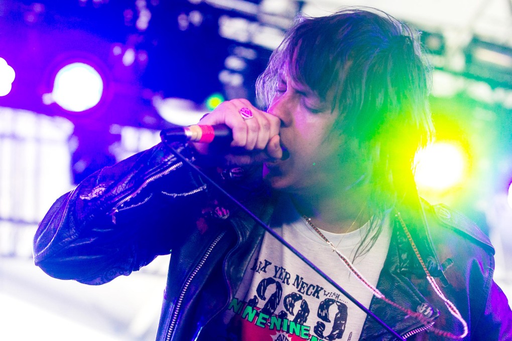 Julian Casablancas says the aggressive sound of new band The Voidz reflects his love of punk while the lyrics channel his sense of political outrage. Photo: Corbis