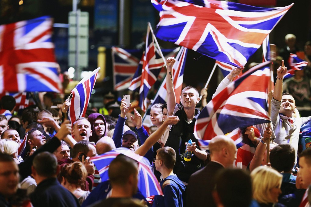 Hongkongers caught up in the heated political reform debate can draw lessons from the Scottish independence referendum by having more dialogue and less confrontation. Photo: Reuters