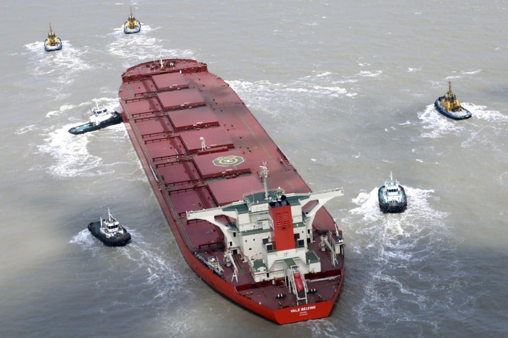 Vale is under pressure to use larger vessels for iron ore shipments to China to achieve economies of scale and cut freight costs. Photo: Reuters