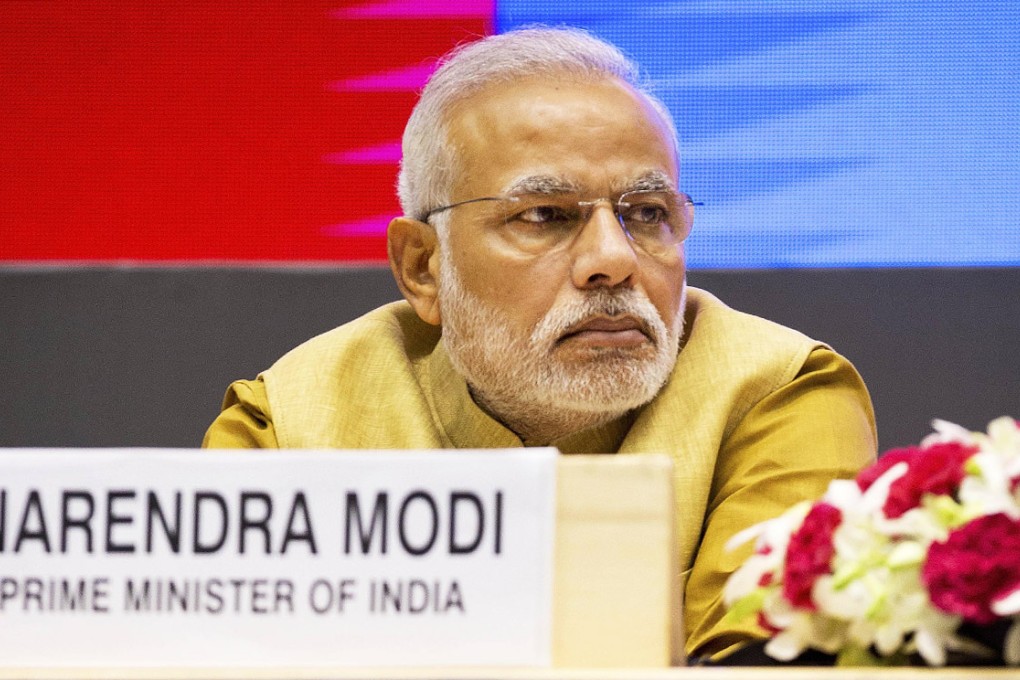 Indian Prime Minister Narendra Modi in New Delhi on Thursday. Photo: Xinhua