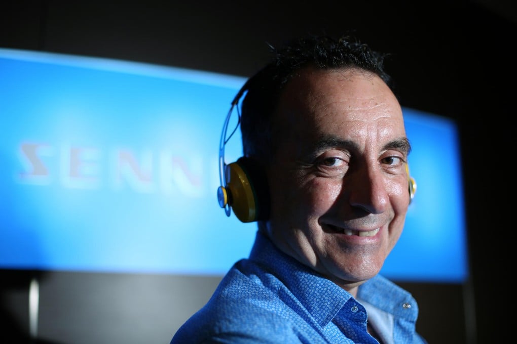 Sennheiser's Marc Vincent hopes consumers will connect with its products through the artists on its music label. Photo: Nora Tam