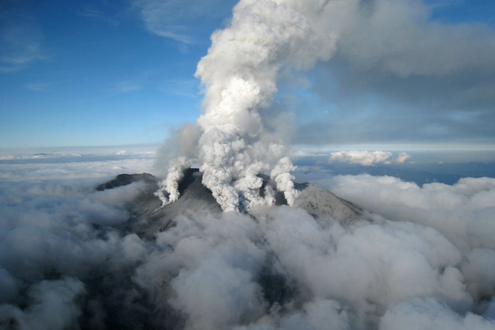 The eruption took place as Mount Ontake was packed with climbers, including children, admiring autumn foliage under a brilliant blue sky. Photo: EPA