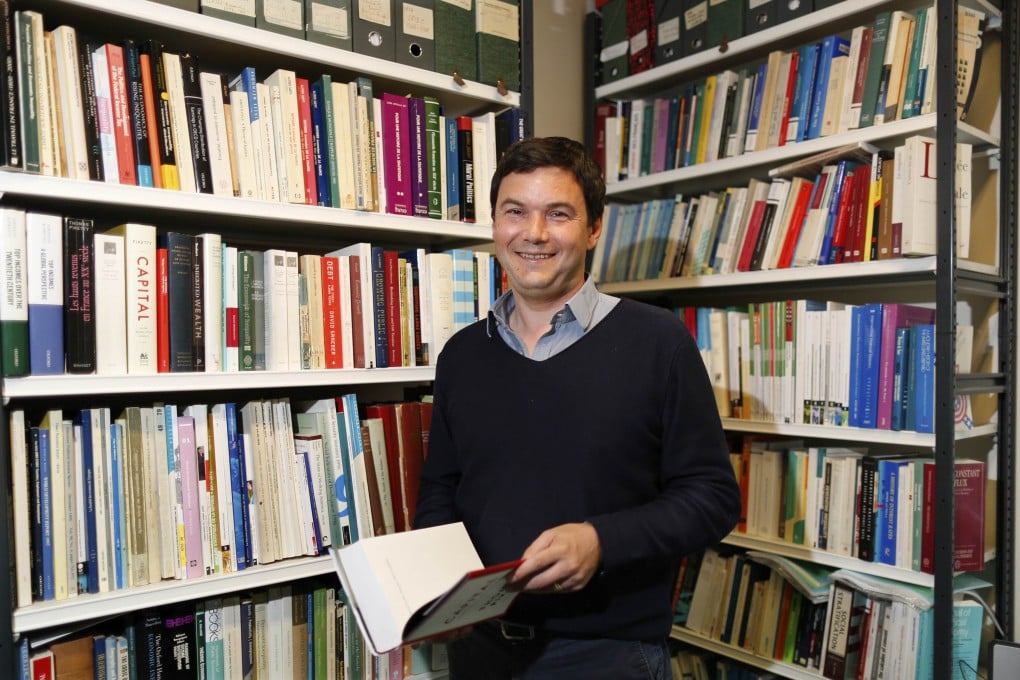 Thomas Piketty’s book on inequality, Capital in the Twenty-First Century, has become an international best seller. Photo: Reuters