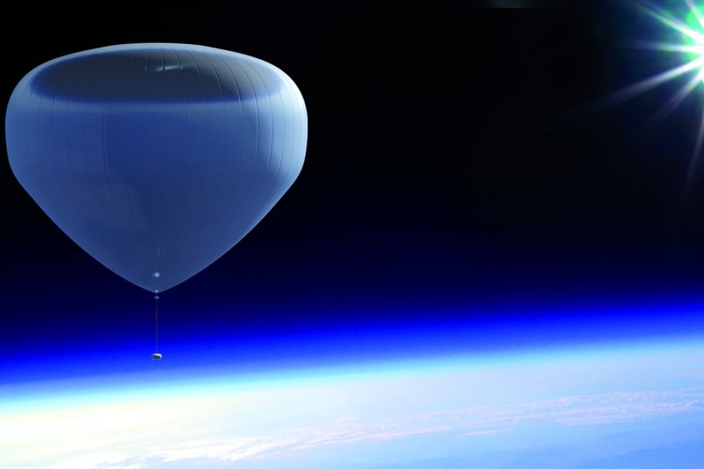 Image by zero2infinity, a Spanish company specialising in high-altitude balloons for space travel.