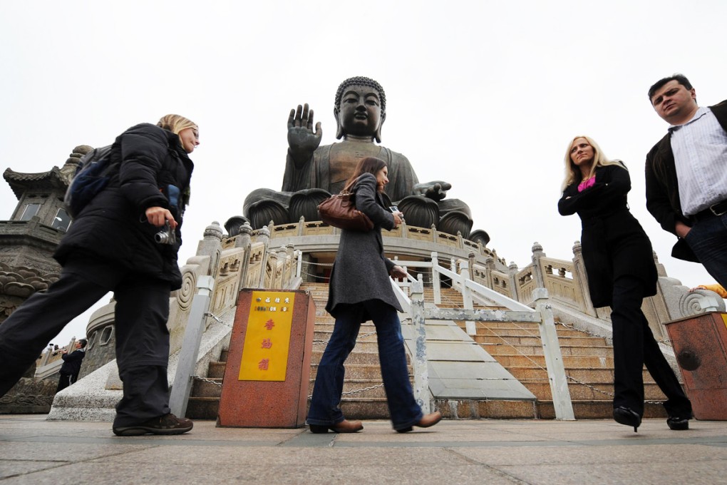 Lantau is still protest-free. Photo: AFP