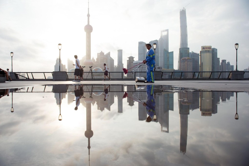 Savills China sees fewer international investors in the Shanghai office market due to slowing mainland economic growth. Photo: AFP