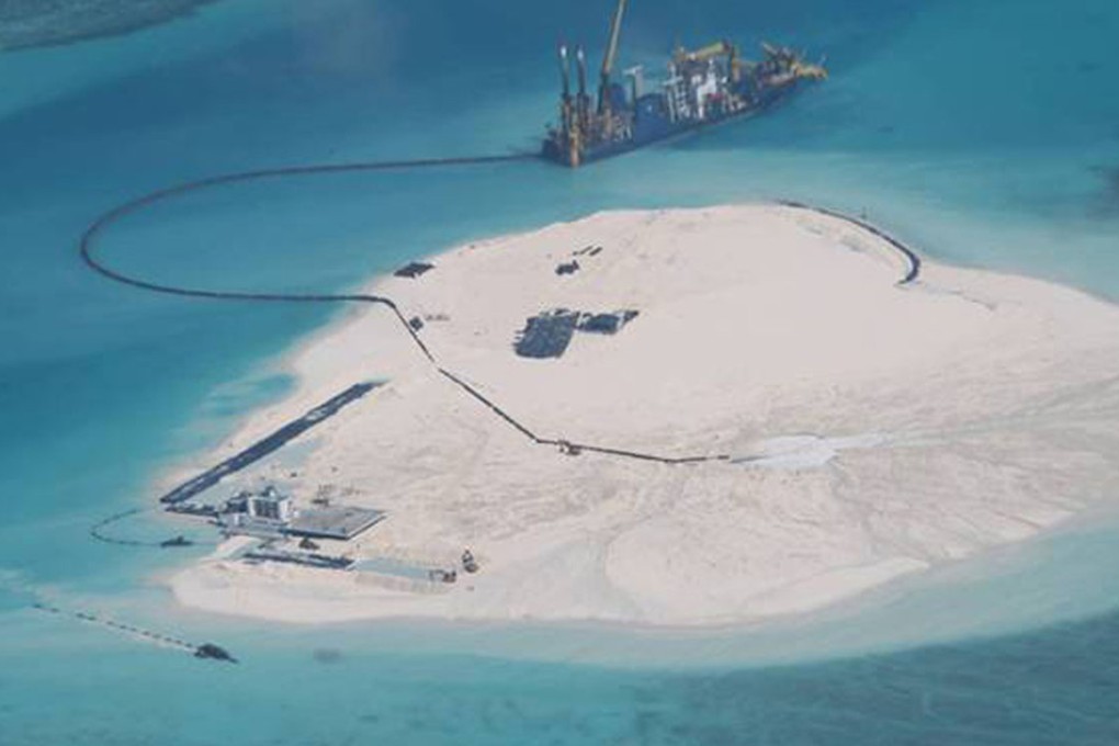 China has expanded its territory in the Gaven, Johnson South, Cuarteron and Chigua reefs in the Spratlys.