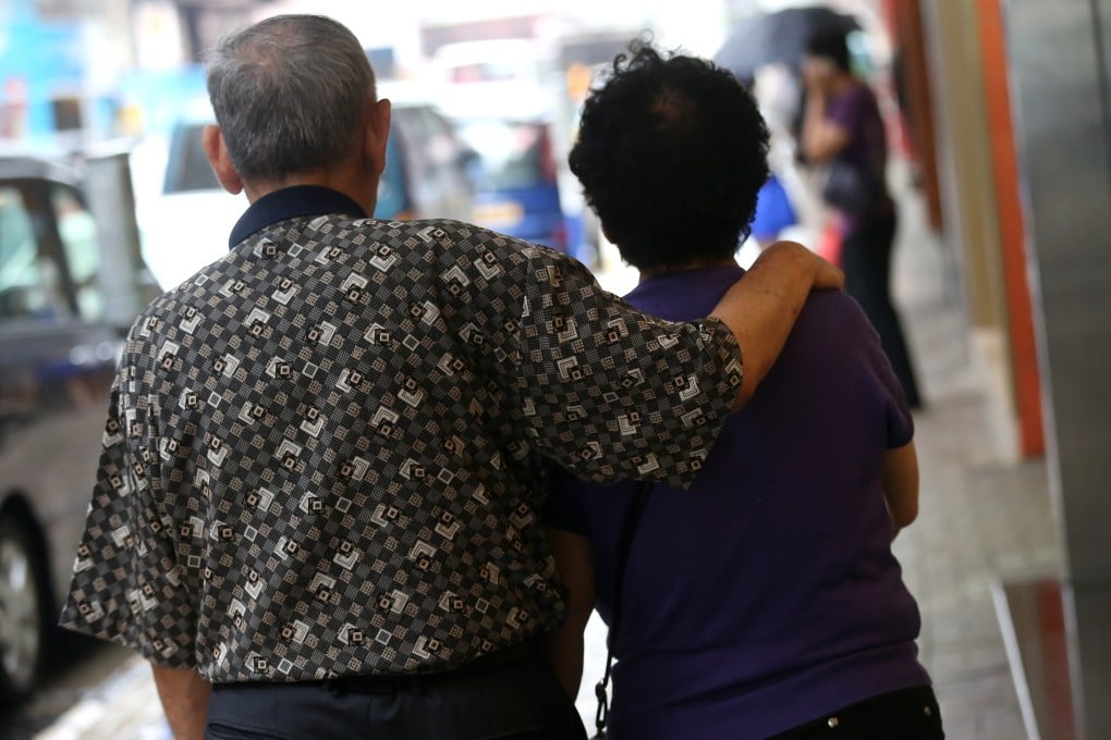 With gloomy GDP figures, the economic challenges of population ageing are obvious, for both Hong Kong and Singapore. Photo: K. Y. Cheng