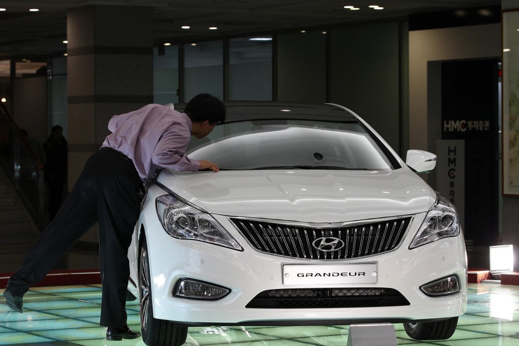 Hyundai, one of the biggest exporters in Korea, has blamed the strong won for the fall in its second-quarter profit. Photo: Bloomberg