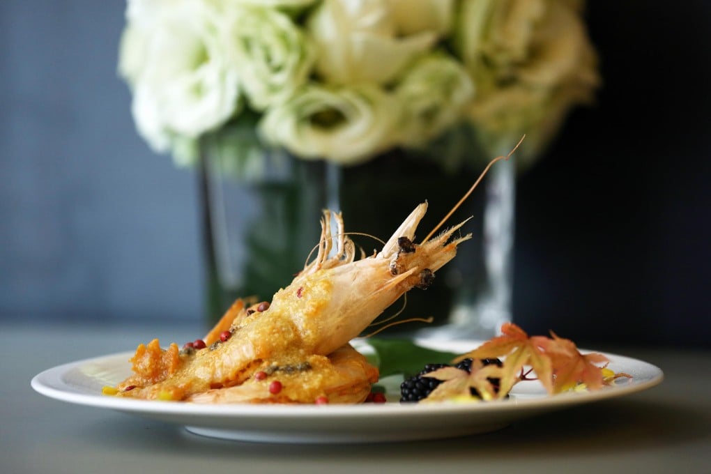 Baked prawns at Eighteen Sharp. Photos: Jonathan Wong