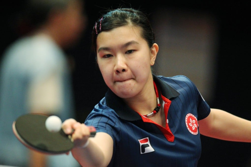 Hong Kong's Lee Ho-ching reached the mixed doubles semi-finals with Jiang Tianyi. Photo: Felix Wong