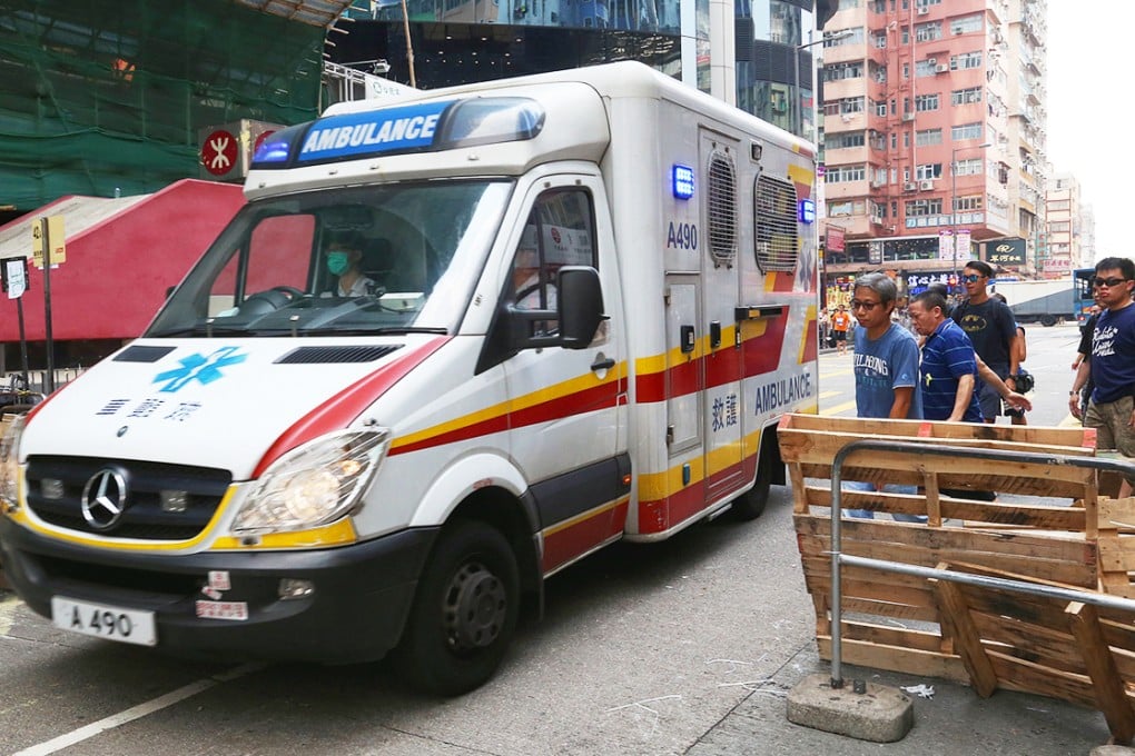 The Federation of Students and Occupy Central said they would set up "humanitarian corridors" to allow emergency vehicles to pass through the three occupation zones. Photo: K.Y. Cheng