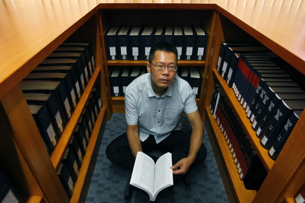 Teng Biao, a mainland civil-rights lawyer, in a photograph taken in Hong Kong in July. Photo: May Tse