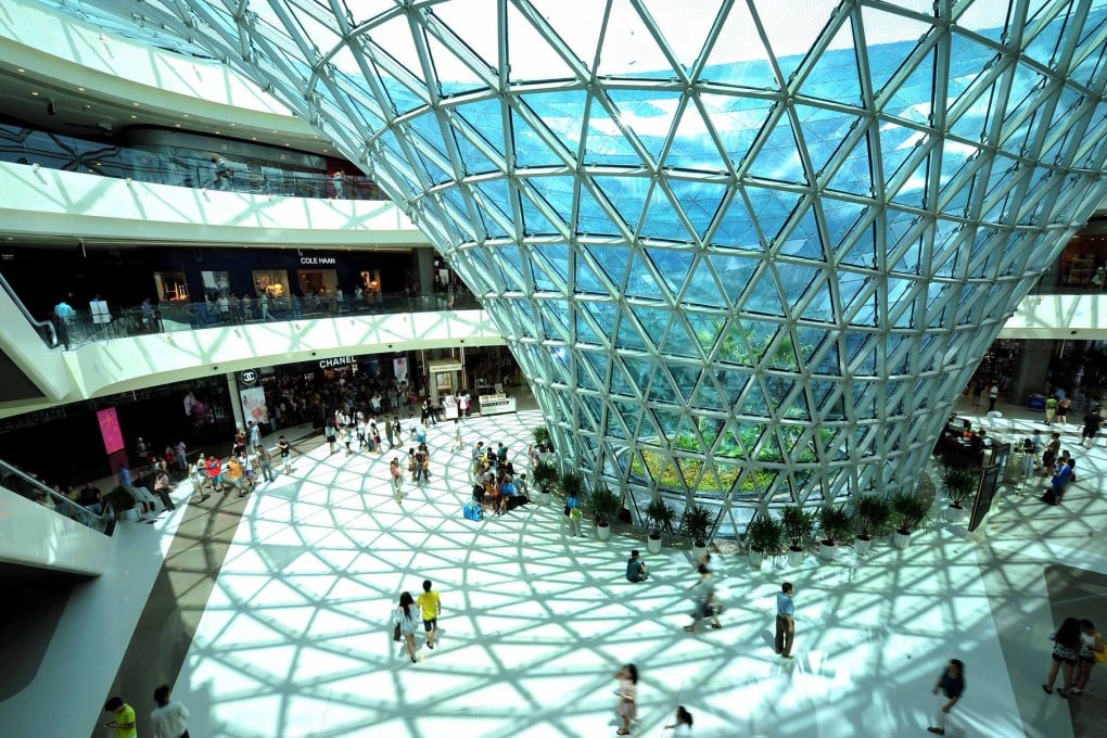 The impressive Sanya Haitang Bay mall. Photo: SCMP Pictures
