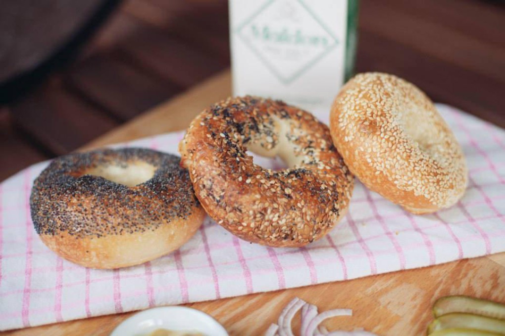 Bagoes' kettle-boiled bagels. Photos: Yael Bronner Rubin; Bagoes