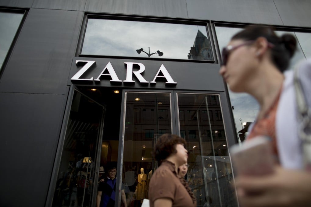 Zara operates 456 stores on the mainland, but its two-year-old Zara.cn is not even among the mainland's 10,000 most popular web destinations. Photo: Bloomberg