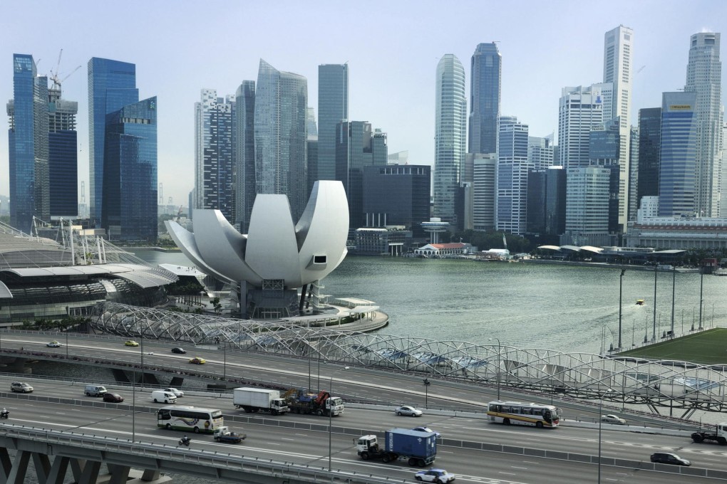 Singapore's success as a private banking hub and investment centre is partly due to the strength of its currency. Photo: Bloomberg