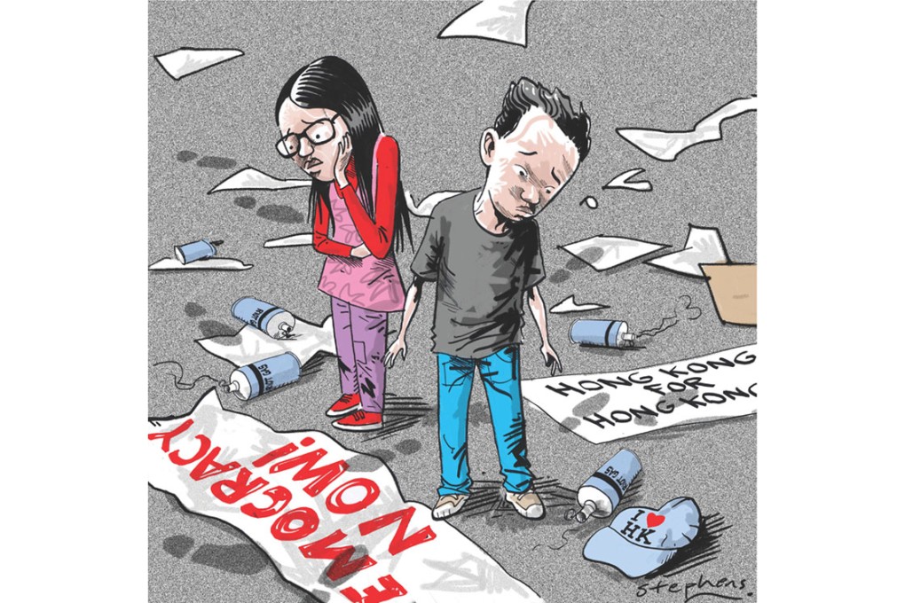 Many of today's young people see no hope of buying a home or starting a business in tomorrow's Hong Kong.