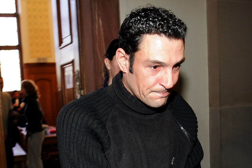 French defendant Christophe Morat leaves the Appeals Court in Colmar after the court confirmed his six-year term  in this January 4, 2005 file photo. Photo: AFP
