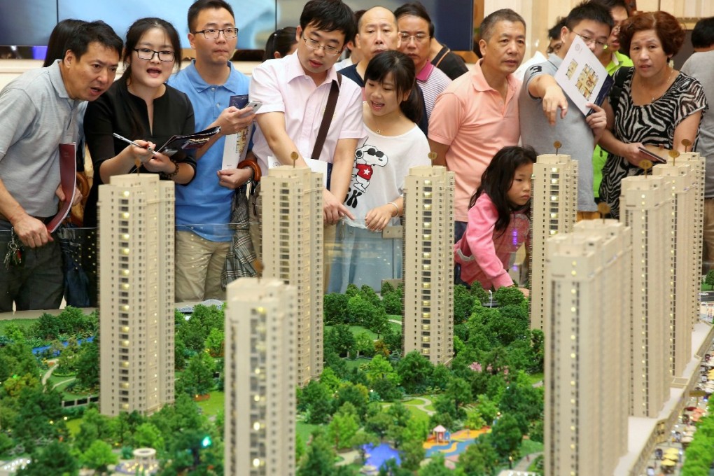 In a sign that China’s cooling property market remained a key drag on the economy, the PMI showed the real estate sector shrank in September, alongside other industries such as logistics and aviation. Photo: Reuters