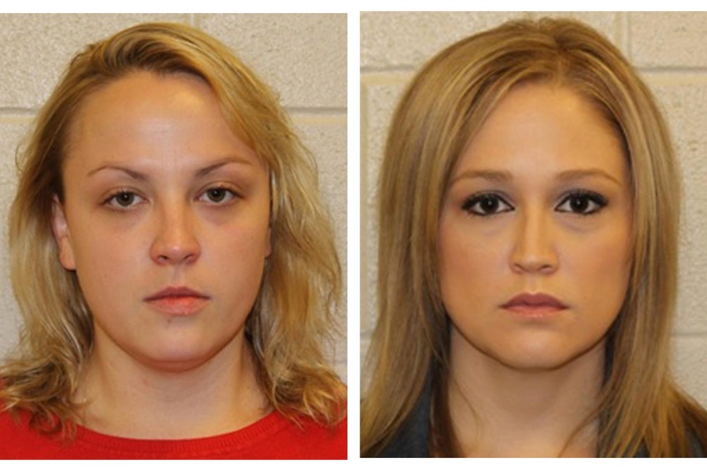 Rachel Respess (left) and Shelley Dufresne on charges. Photo: Reuters