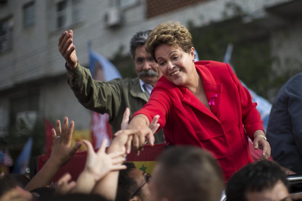 President Dilma Rousseff has fought back aggressively. Photo: AP