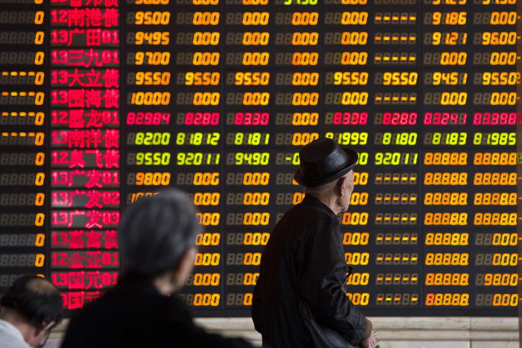 In the third quarter, the Shanghai Composite Index rose 15 per cent against a 1.1 per cent drop in the Hang Seng Index. Photo: Reuters