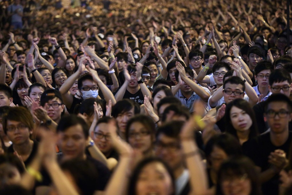 HK protesters polite to a fault.