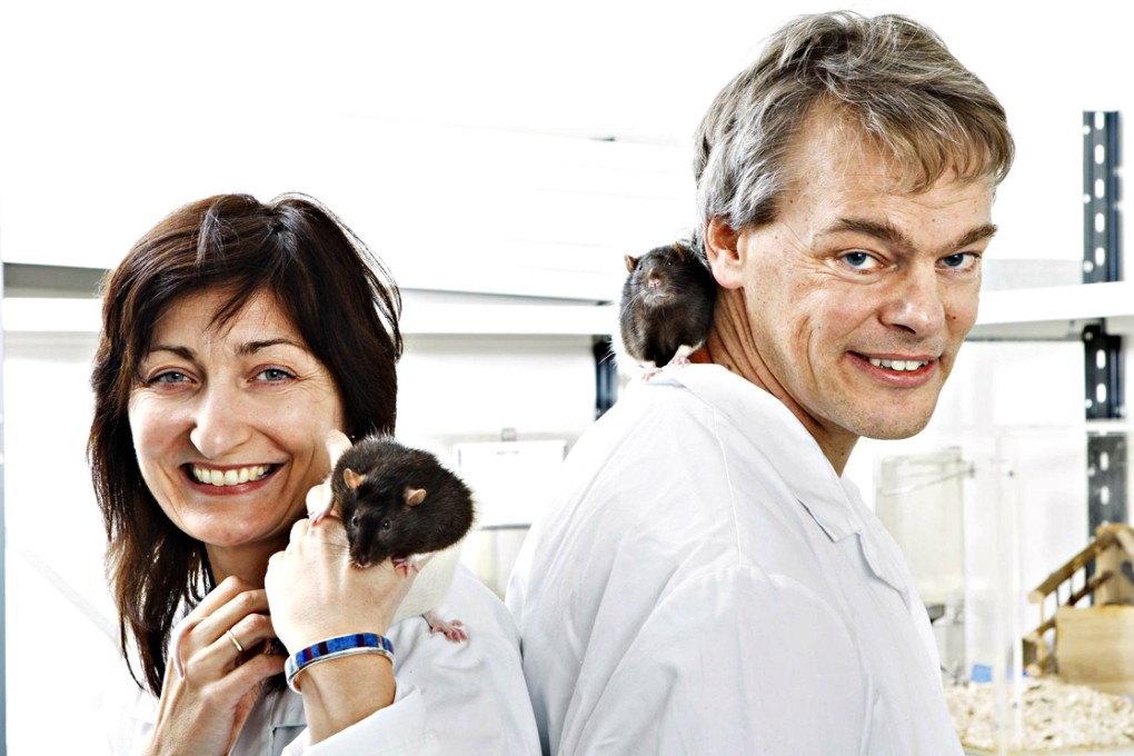 Norwegian scientists May-Britt and Edvard Moser. Photo: AFP