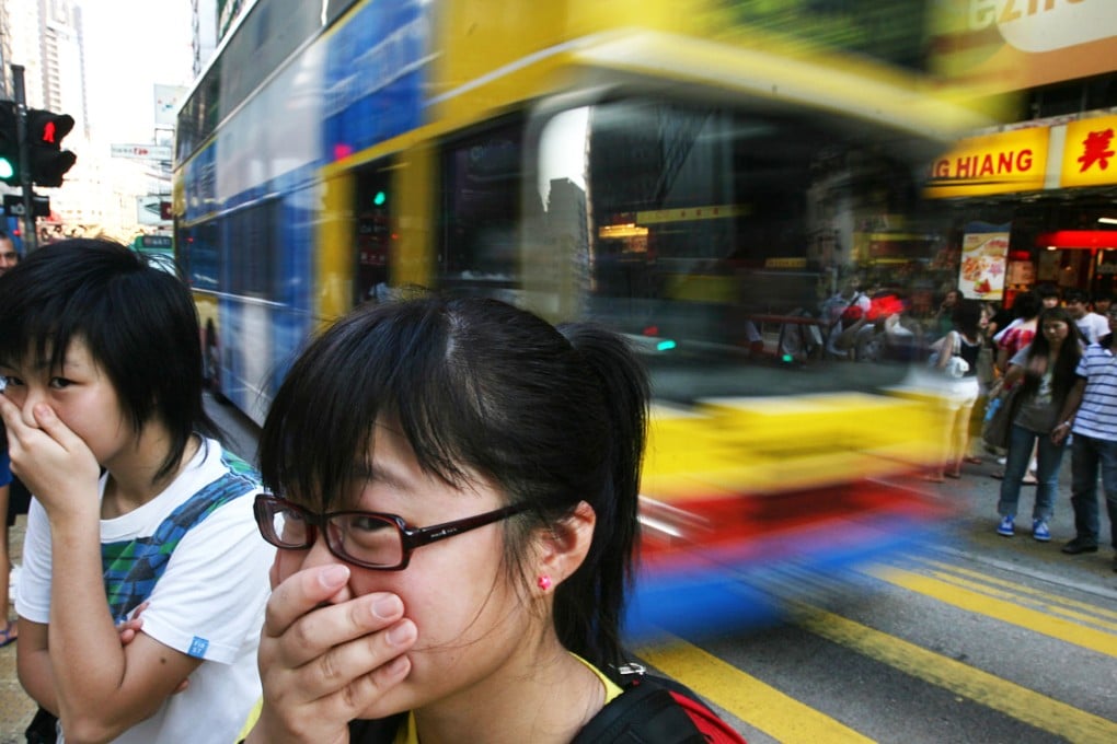 Children living in polluted districts suffer from restricted lung growth. Photo: Felix Wong