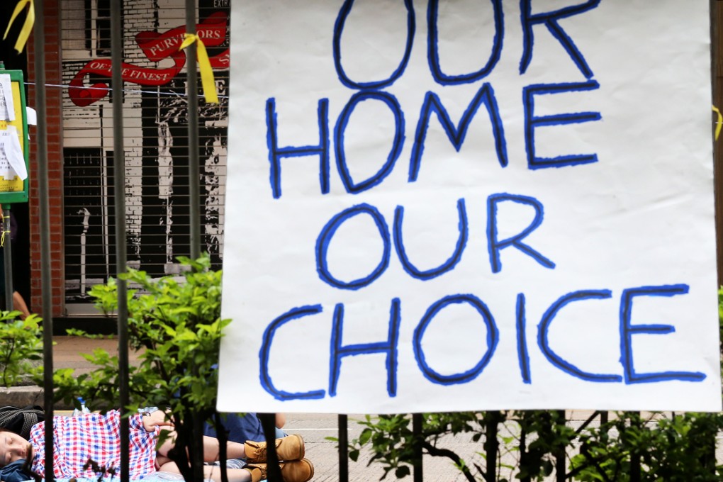 The mainland commentaries insist that the protesters make up a minority of Hong Kong's stance on universal suffrage. Photo: David Wong