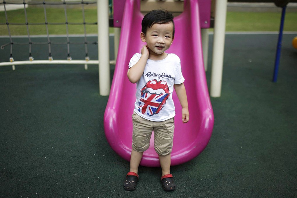 The joy of being the centre of attention. Photo: Reuters