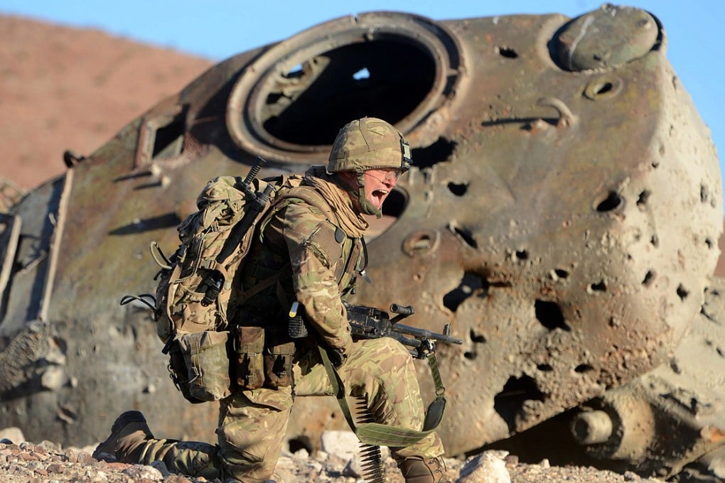 British marines take part in the Black Alligator exercise.