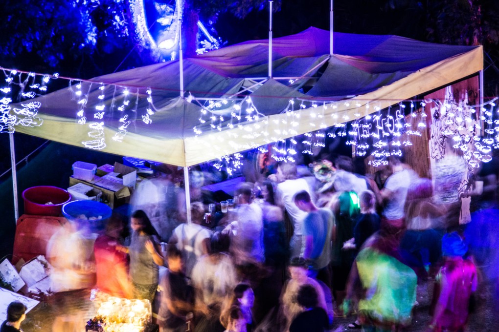 MAGICAL MYSTERY: fun and frolics at last year's Secret Island Party.