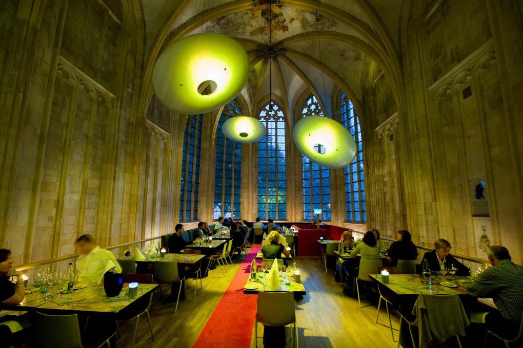 Kruisherenrestaurant, the hotel's formal dining area.